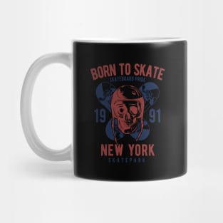 Born To Skate New York Mug